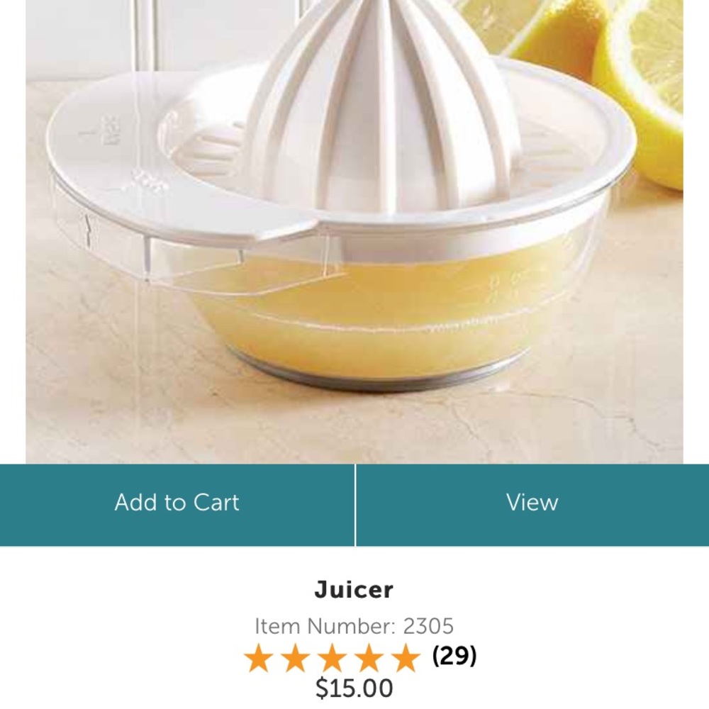 Pampered Chef Juicer